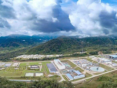 Copper mine project in Ecuador in 2023