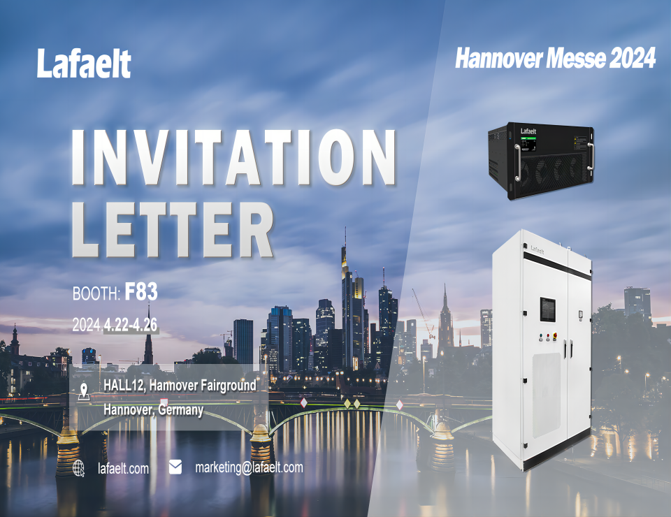 Lafaelt will participate in HANNOVER MESSE 2024